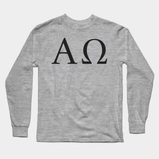 the Alpha and the Omega Long Sleeve T-Shirt